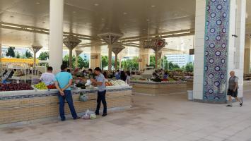 Обновленный Алайский базар.