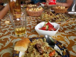 Все просто - узбекский плов.