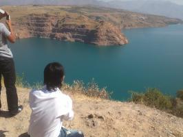 Чарвакское водохранилище.