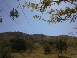 Ropeway in Chimgan.