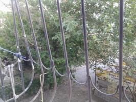 Вид на огороды. Сергели.