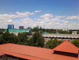 Вид на старый Алайский базар.