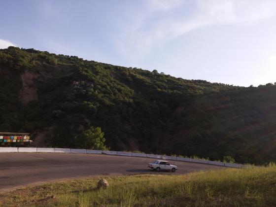 Дорога в горы.