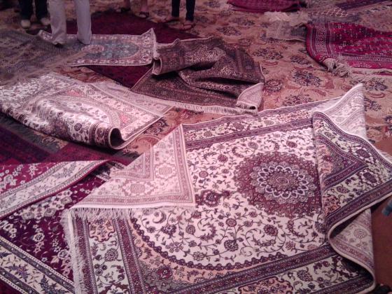 Шелковые ковры.