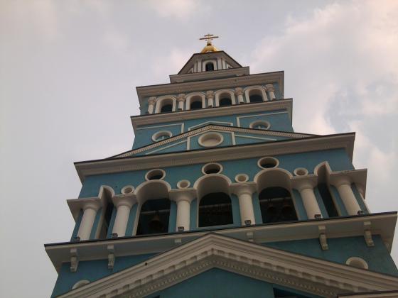 Колокольня церкви на госпиталке.